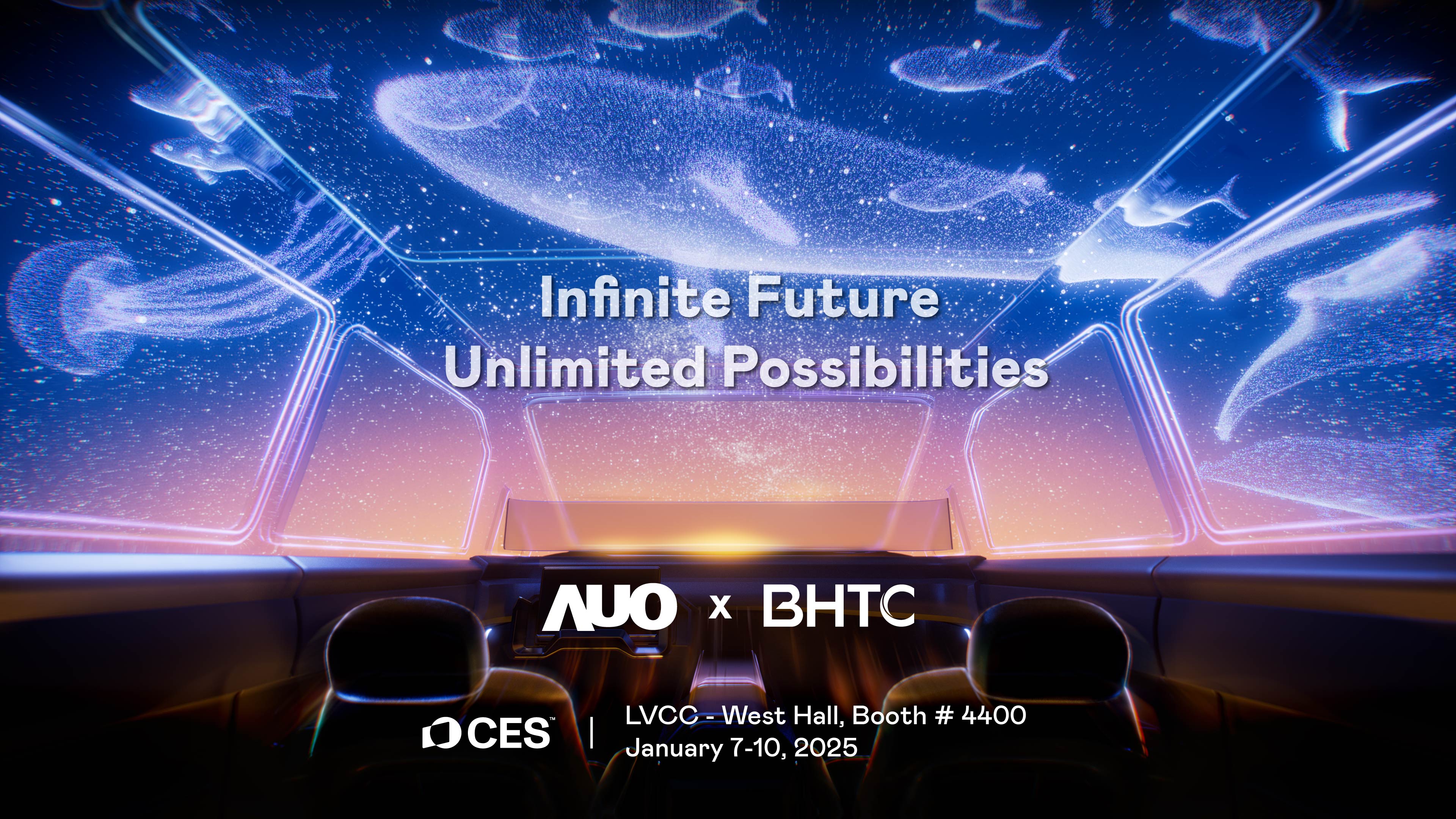⽜⼋体育以Infinite Future, Unlimited Possibilies为主题，联合BHTC于CES 2025扩大规模展出